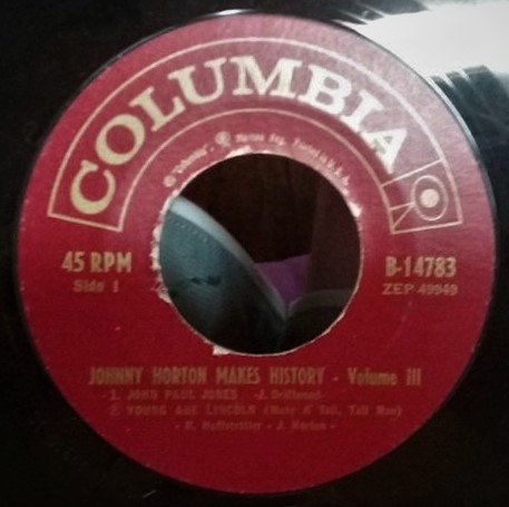 baixar álbum Johnny Horton - Johnny Horton Makes History Volume III