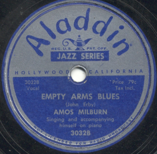 descargar álbum Amos Milburn - Roomin House Boogie Empty Arms Blues