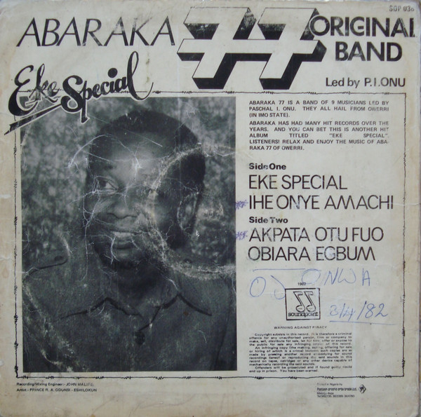baixar álbum Abaraka 77 Original Band - Eke Special