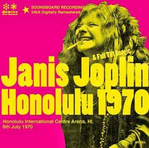 Janis Joplin - Honolulu 1970 album cover