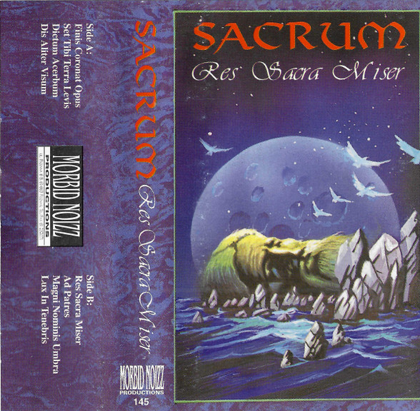 Sacrum – Res Sacra Miser (1996, Cassette) - Discogs