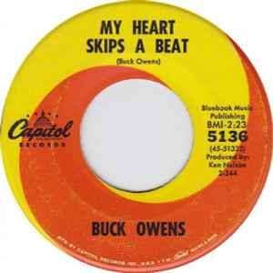 Buck Owens - My Heart Skips A Beat / Together Again album cover