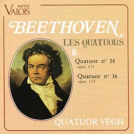 ladda ner album Beethoven Quatuor Végh - Quatuor N14 Opus 131 Quatuor N16 Opus 135