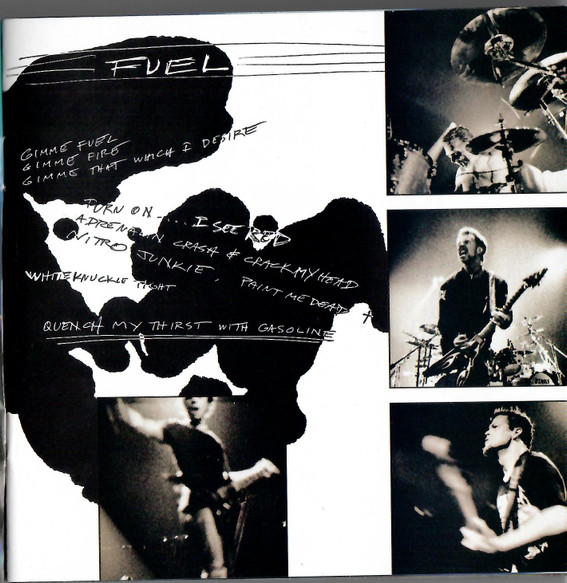 Metallica ReLoad CD Fuel Unforgiven 2 Devil's Dance 1997 -  España