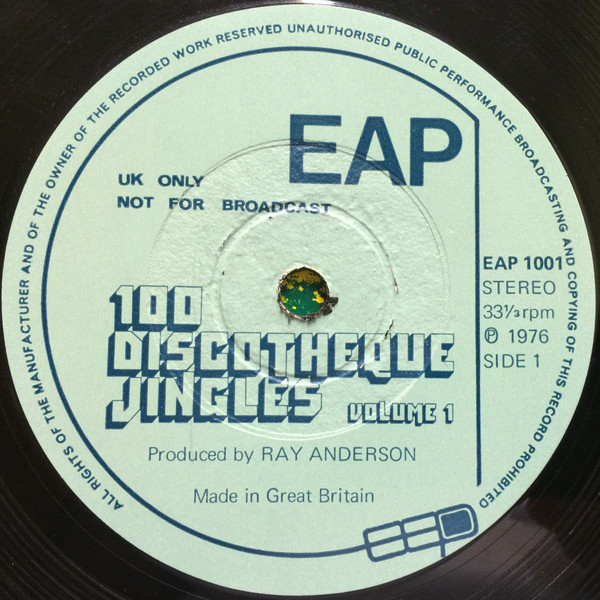 lataa albumi East Anglian Productions - 100 Discotheque Jingles Volume 2