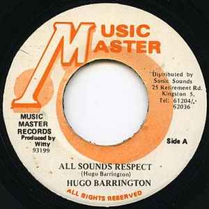 Hugo Barrington - All Sounds Respect album cover