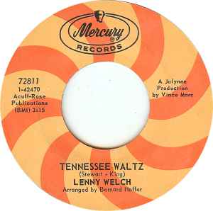 Tennessee Waltz / He Who Loves (Vinyl, 7