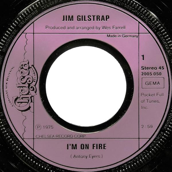 lataa albumi Jim Gilstrap - Im On Fire