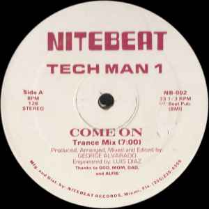 Tech Man 1 - Come On album cover
