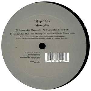 DJ Sprinkles - Masturjakor album cover