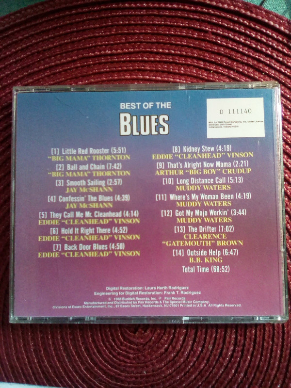 Album herunterladen Various - Best Of The Blues A Summit Meeting