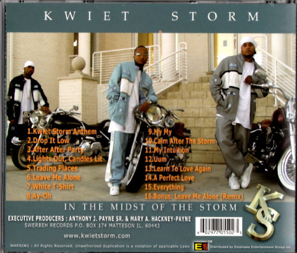 Kwiet Storm – In The Midst Of The Storm (2004, CD) - Discogs