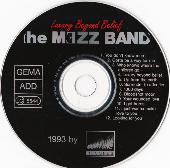 descargar álbum The Mezz Band - Luxury Beyond Belief