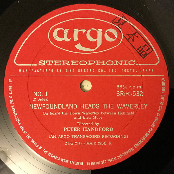 last ned album Peter Handford - Newfoundland Heads The Waverley