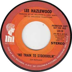 Lee Hazlewood - No Train To Stockholm album cover