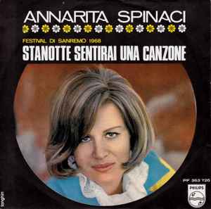 Annarita Spinaci-Stanotte Sentirai Una Canzone Albumcover