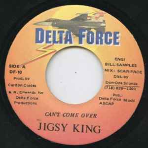 Jigsy King - Can't Come Over album cover