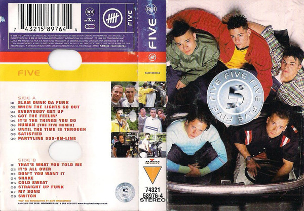 Five – Five (1998, Cassette) - Discogs