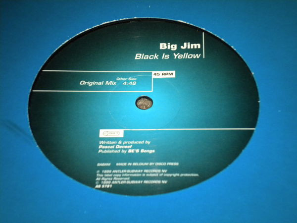 télécharger l'album Big Jim - Black Is Yellow