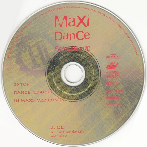 last ned album Various - Maxi Dance Sensation 10