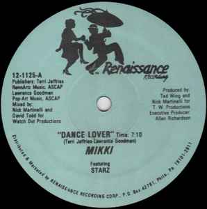 Mikki Farrow - Dance Lover album cover