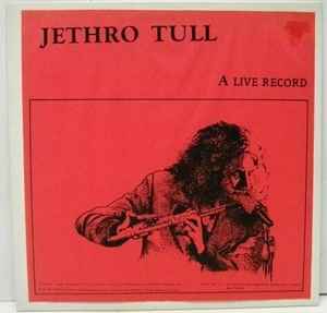 Jethro Tull - A Live Record Album-Cover