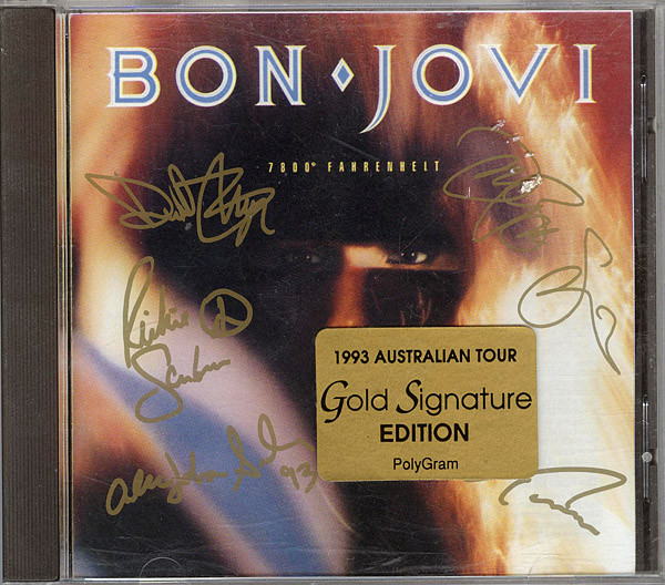 Bon Jovi – 7800° Fahrenheit (1993, 1993 Australian Tour Gold