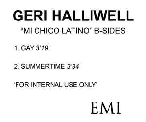 Geri Halliwell Mi Chico Latino B Sides 1999 CDr Discogs