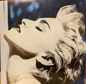 Vintage Original Madonna True Blue LP With Liner Record Album Vinyl 1986  Sire 