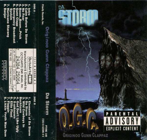 O.G.C. (Originoo Gunn Clappaz) – Da Storm (1997, Cassette 
