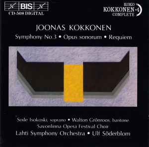 Joonas Kokkonen - Symphony No.3 • Opus Sonorum • Requiem Album-Cover