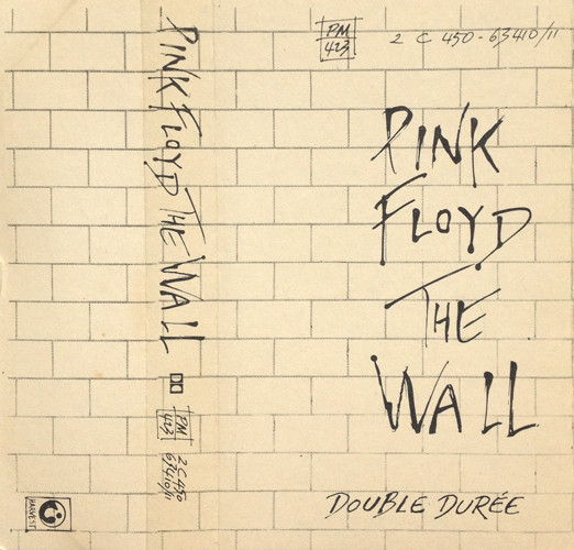 Super rare PINK FLOYD - THE WALL Aquarius Series cassette tape rock