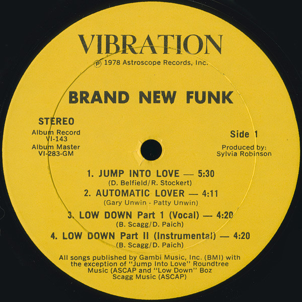 lataa albumi Brand New Funk - Brand New Funk 78 Automatic Lover Version