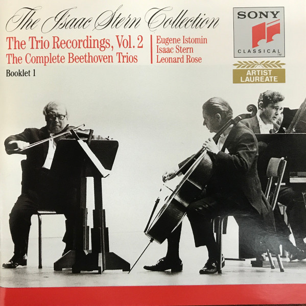 Beethoven, The Istomin/Stern/Rose Trio – The Trio Recordings, Vol