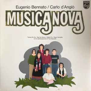 Eugenio Bennato-Musica Nova copertina album