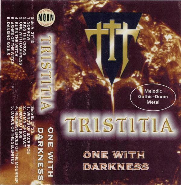 Tristitia – One With Darkness (1995, Cassette) - Discogs