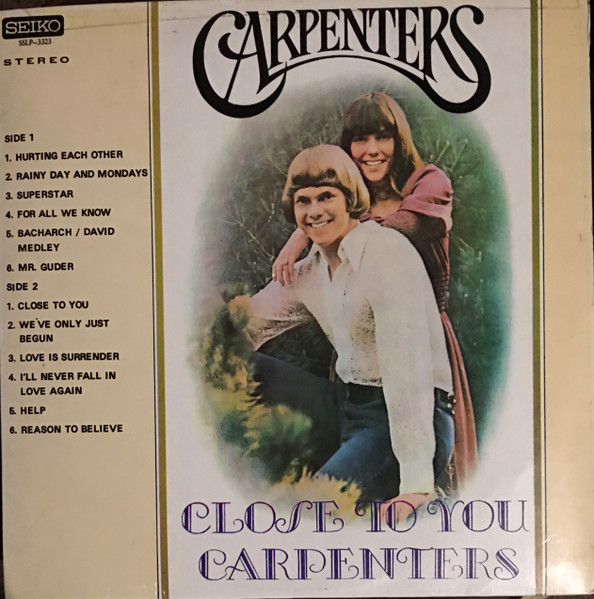 Carpenters – Close To You (Vinyl) - Discogs