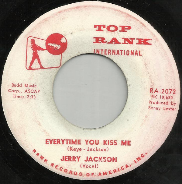 lataa albumi Jerry Jackson - Everytime You Kiss Me