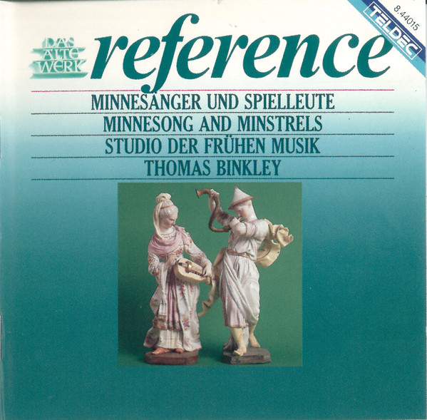 Studio Der Frühen Musik, Thomas Binkley – Minnesänger Und 