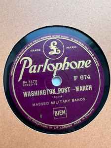 Massed Military Bands - Washington Post / American Patrol album cover