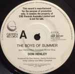 Cover of The Boys Of Summer, 1984, Vinyl