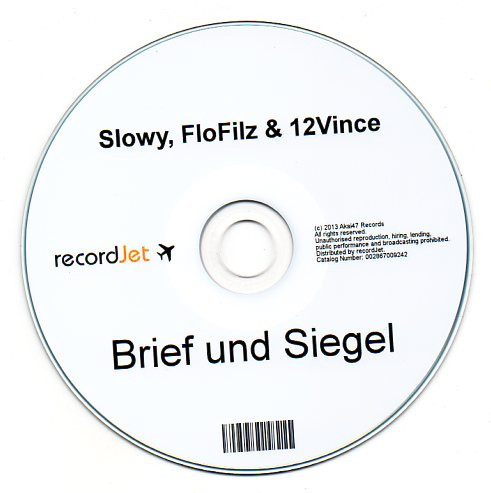 last ned album Slowy, FloFilz & 12Vince - Brief Und Siegel