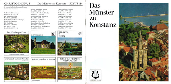télécharger l'album Various - Das Münster Zu Konstanz
