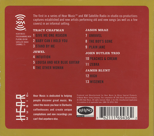 last ned album Various - Hear Music XM Radio Sessions Volume 1