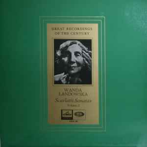 Wanda Landowska-Scarlatti Sonatas Volume 2 copertina album