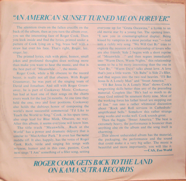 descargar álbum Roger Cook - Sweet America