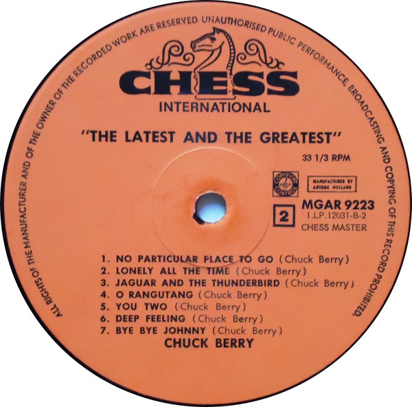 descargar álbum Chuck Berry - The Latest And The Greatest