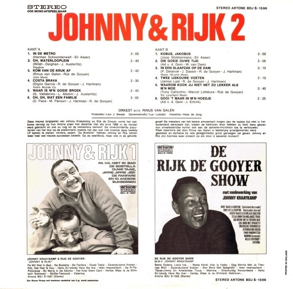 last ned album Johnny & Rijk - Johnny Rijk 2