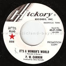 last ned album P W Cannon - Its A Womans World Beating Of My Lonely Heart