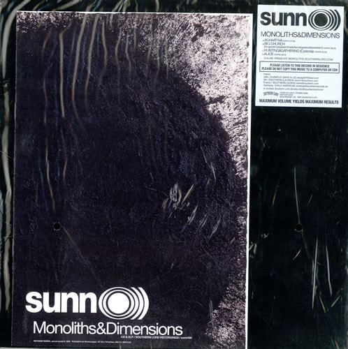 Sunn Monoliths & Dimensions - Discogs